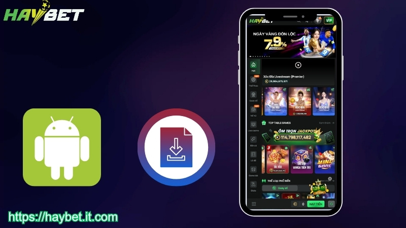 Tải HAYBET về thiết bị Android