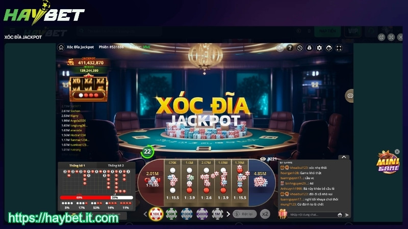 Ưu điểm nổi bật của xóc đĩa HAYBET